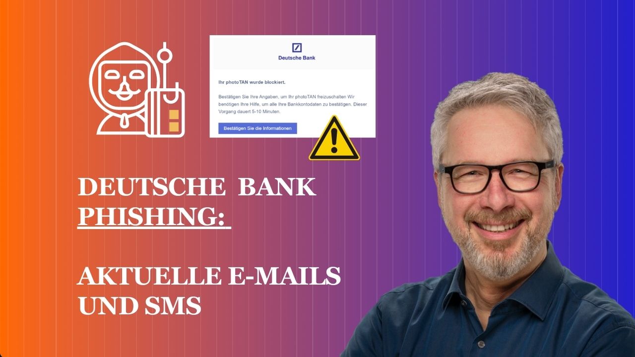 Deutsche Bank Phishing Beitragsbild